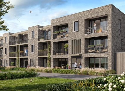 Nieuwbouw 18 appartementen Westerpoort