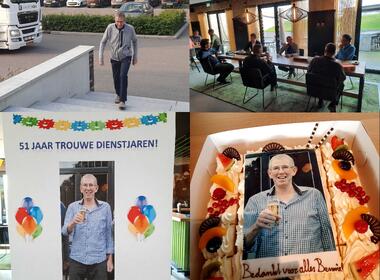 Afscheid na ruim 51 jaar dienstverband