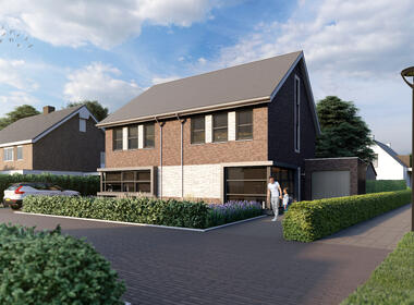 Twee woningen onder één kap plan Beukenlaan te koop