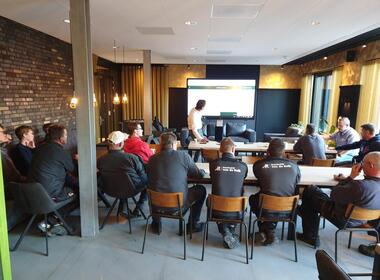 Bijeenkomst timmerlieden