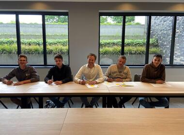 Welkom aan onze vier nieuwe collega's!