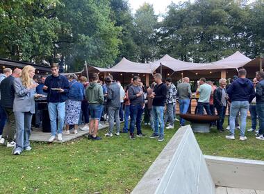 Geslaagd teamuitje in Uddel