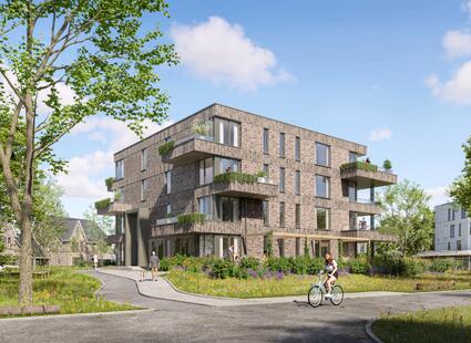 Nieuwbouw 8 appartementen Oranjepark